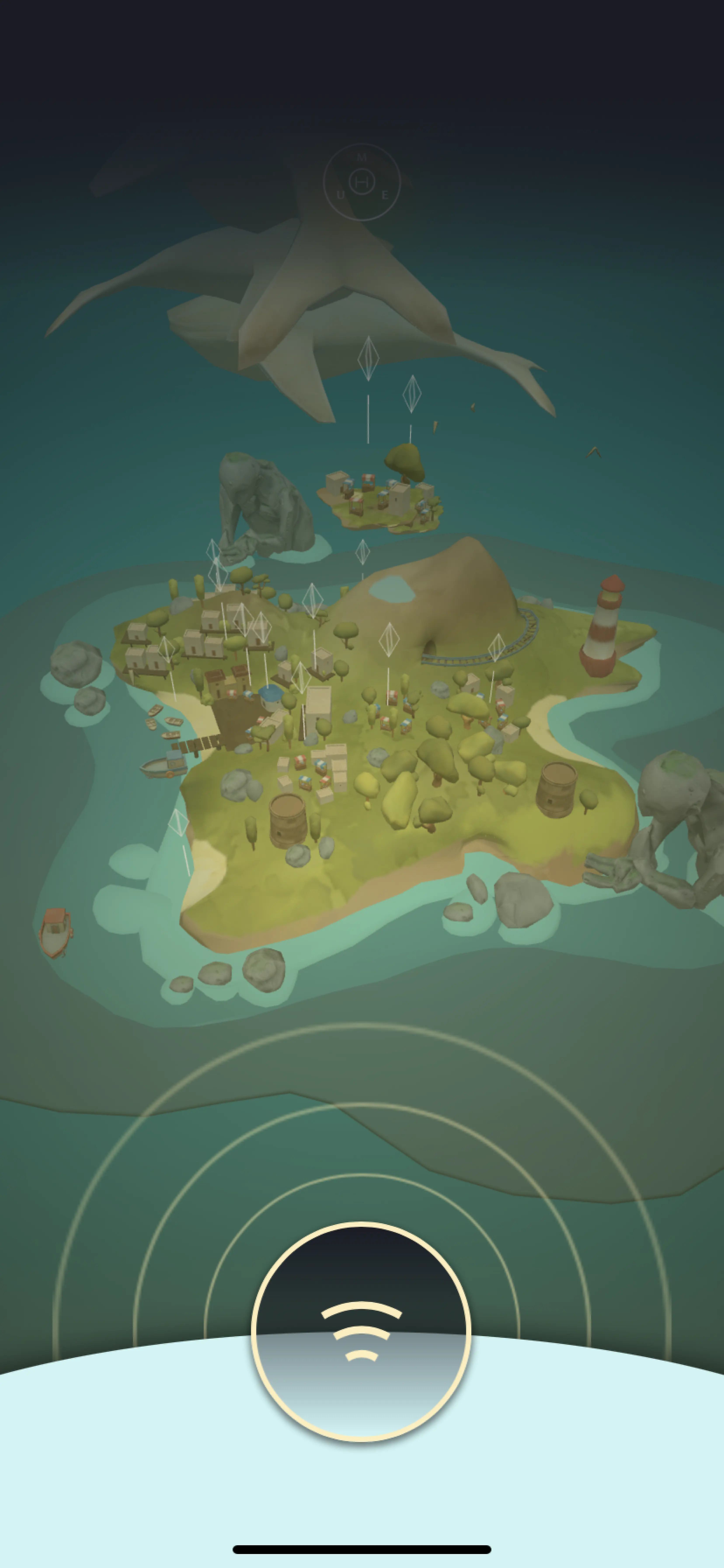 Desbloquea las esculturas